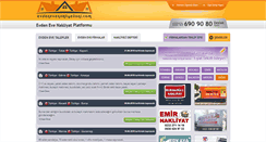 Desktop Screenshot of evdenevenakliyeilani.com
